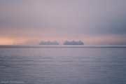 Passing ships